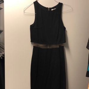 Bailey 44 illusion black dress
